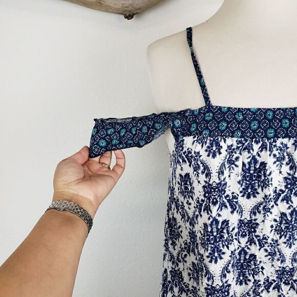 Moral fiber boho off the shoulder dress - Picture 3 of 7